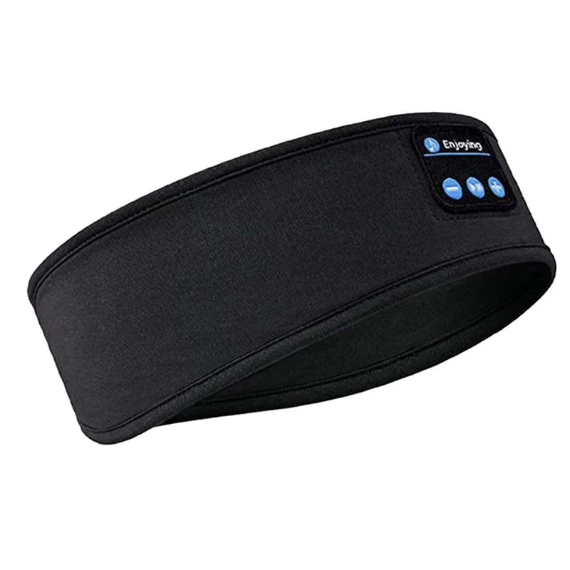 Sleep Mask Bluetooth Sleeping Headphones Headband Thin Soft Elastic Comfortable Wireless Music Headset Eye Mask for Side Sleeper